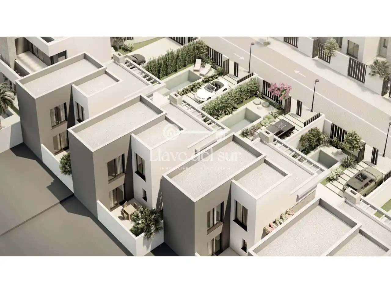Vista exterior de Piso en venta en Murcia con Aire acondicionado, Jardín privado y Terraza
