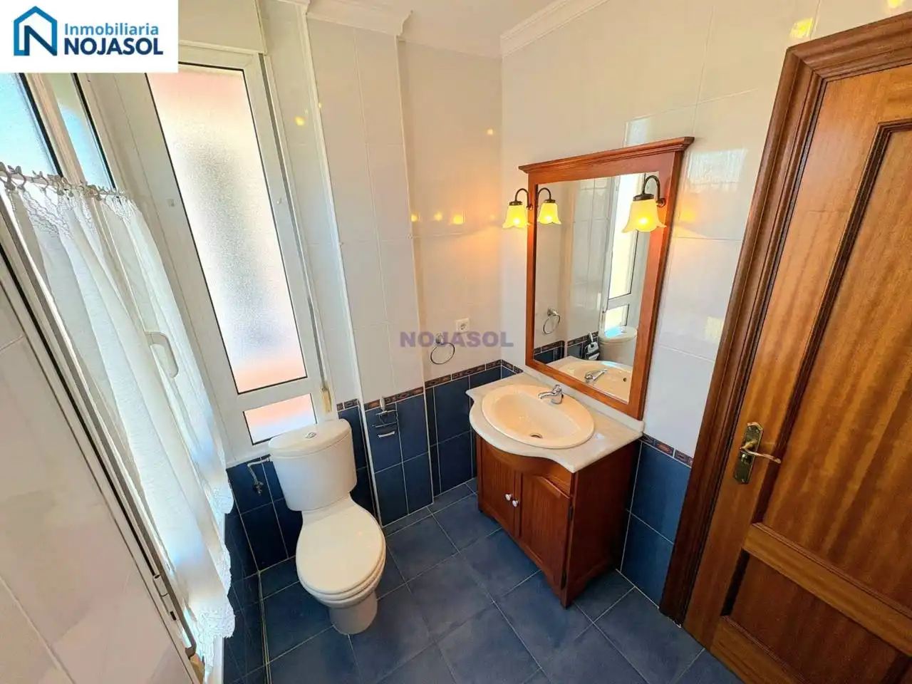 Badezimmer von Wohnung zur Miete in Noja mit Heizung, Terrasse und Möbliert