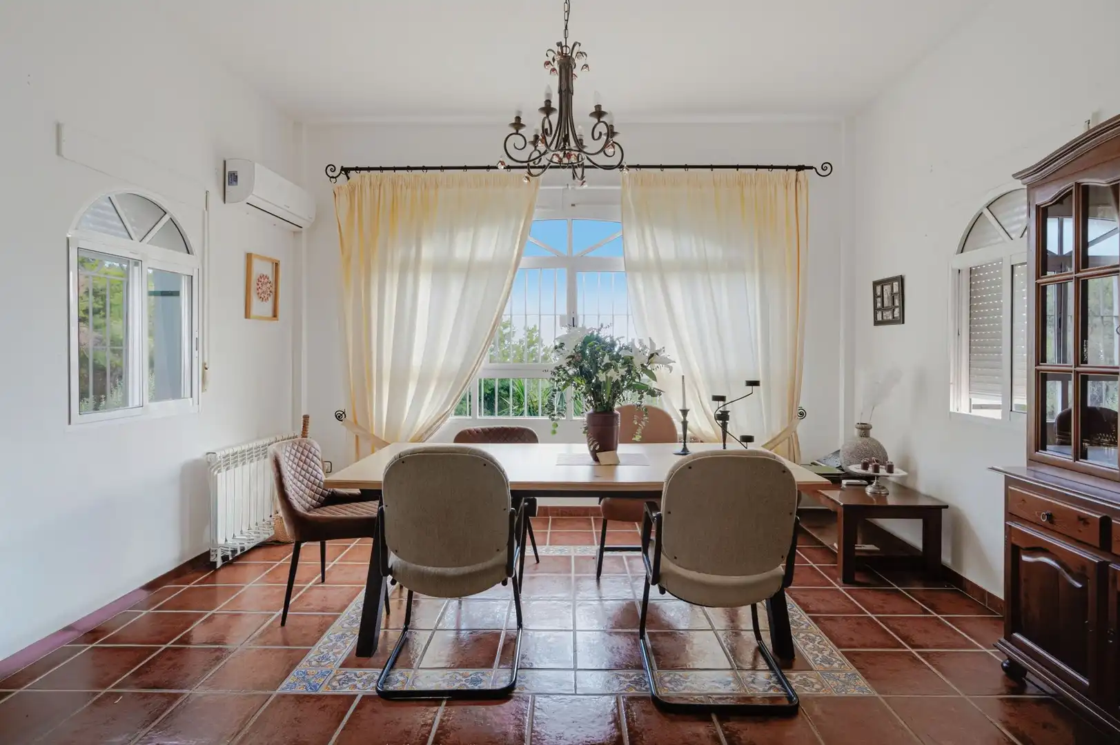 Esszimmer von Country house zum Verkauf in Málaga mit Terrasse und Balkon