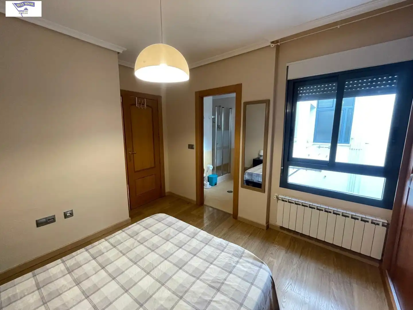 Bedroom of Flat for rent in Albacete  with Heating, Storage room and Furnished