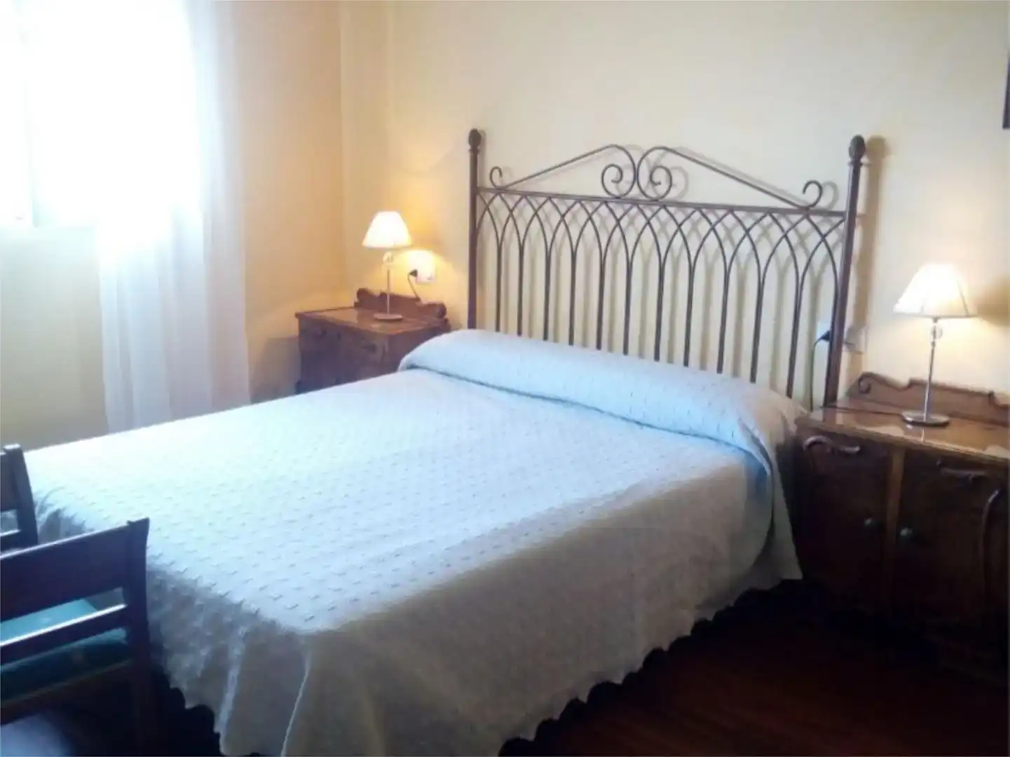Bedroom of Houses for rent in Marín  with Private garden, Parquet flooring and Furnished