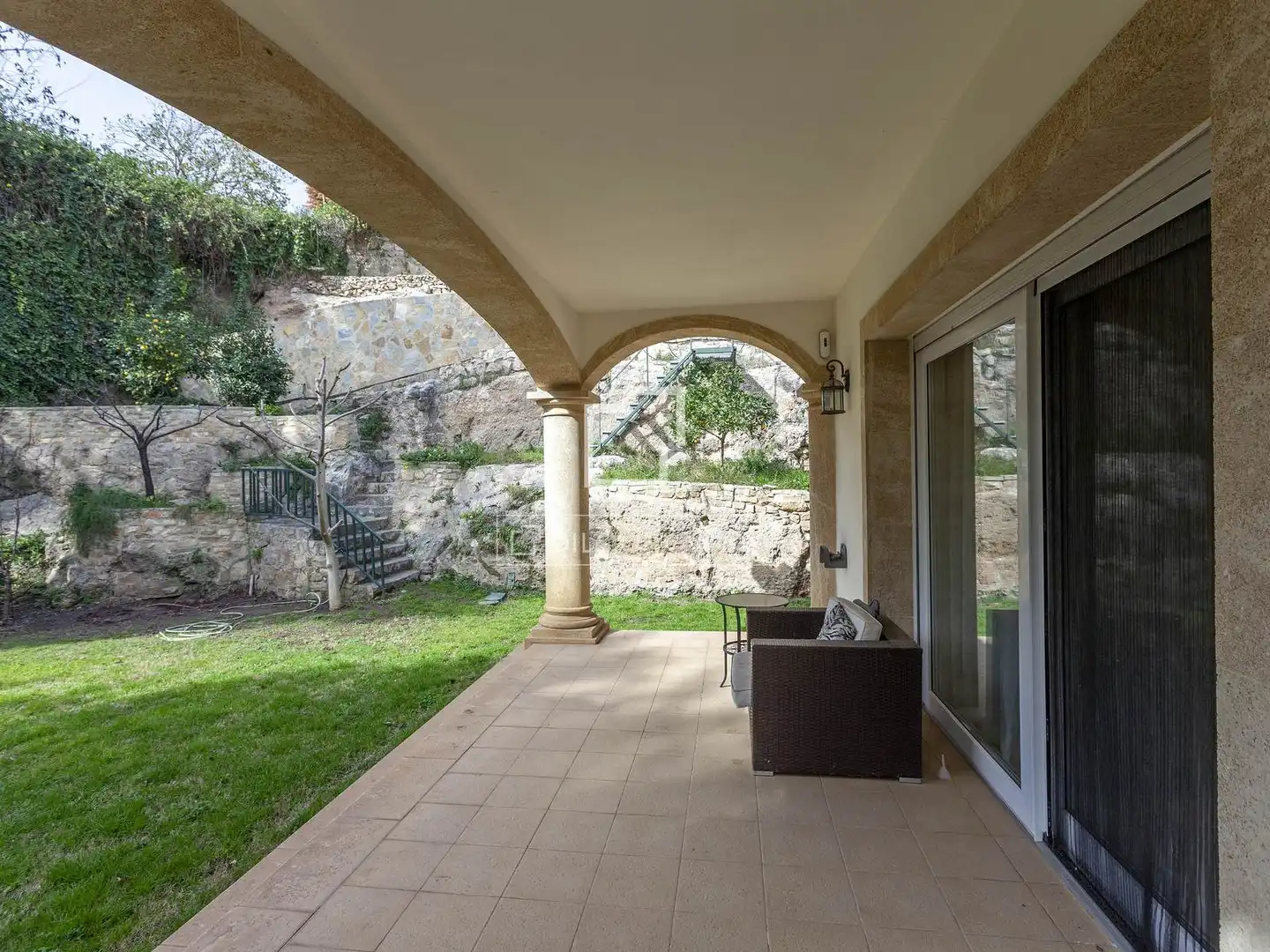 Terrassa de Casa o xalet en venda en Rocafort amb Aire condicionat, Calefacció i Jardí privat
