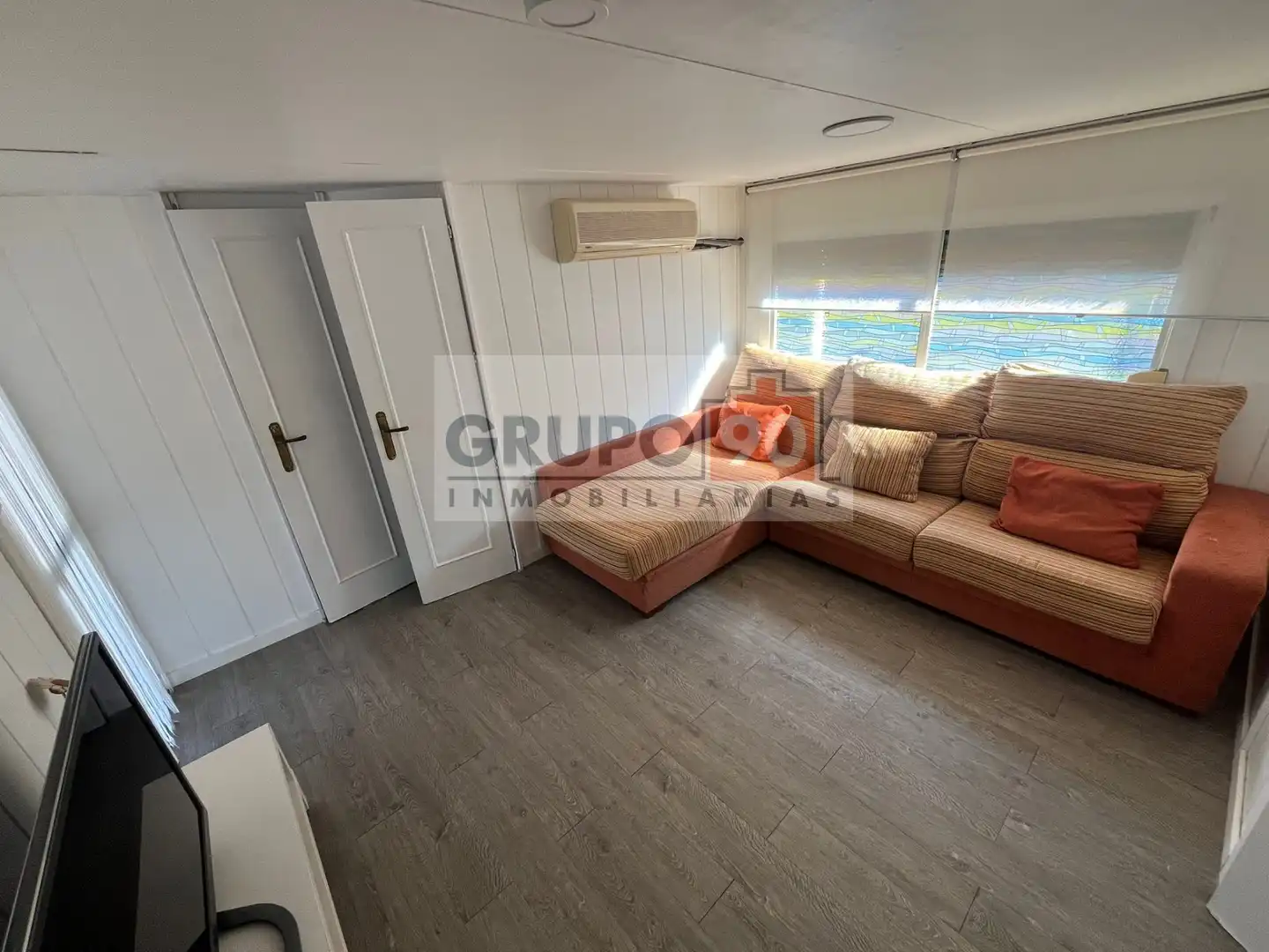 Sala d'estar de Casa o xalet en venda en Puçol amb Aire condicionat i Terrassa