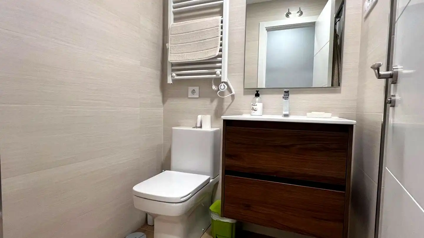 Baño de Planta baja para compartir en Torrejón de Ardoz con Aire acondicionado y Amueblado