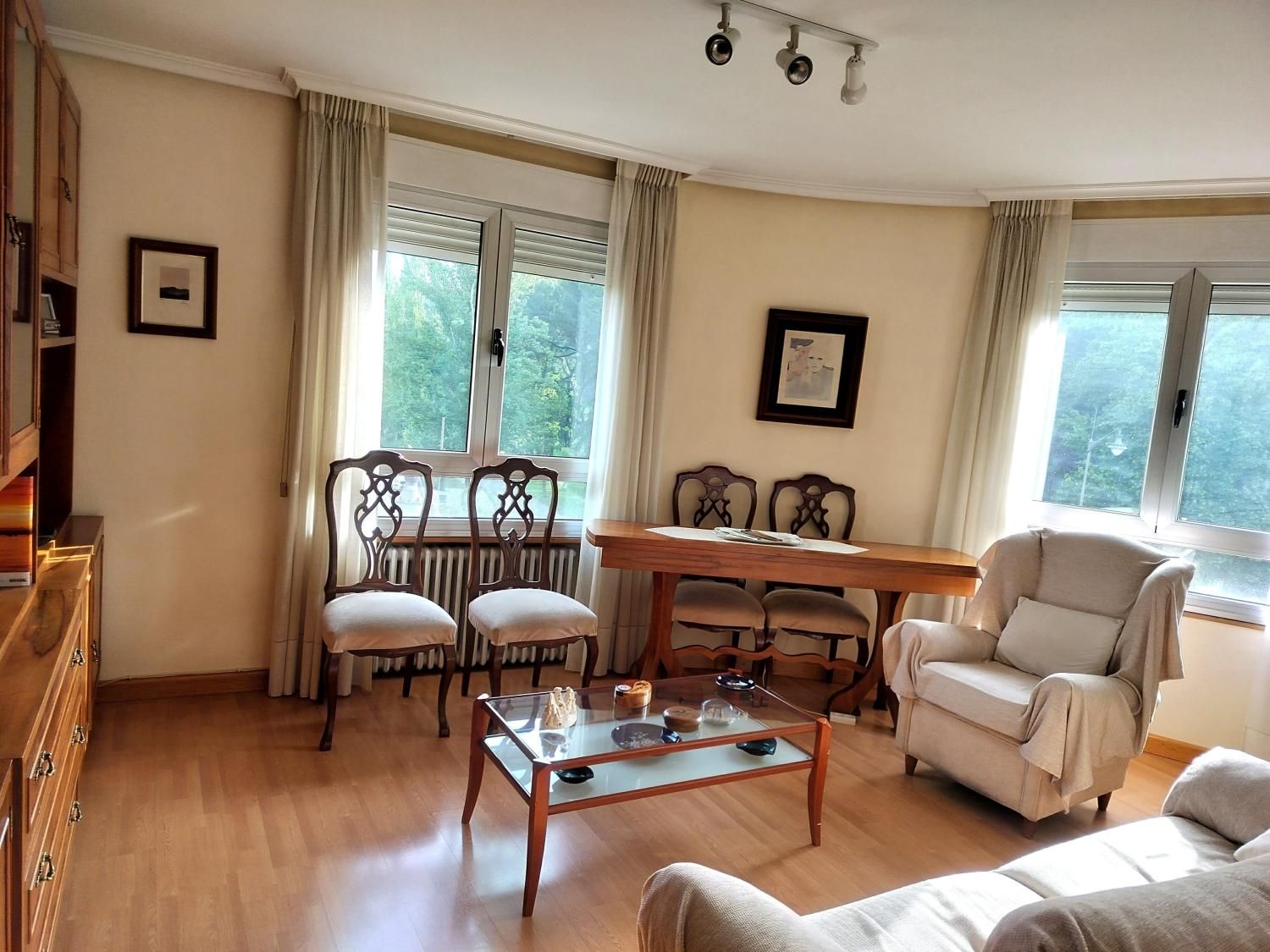 Living room of Flat for sale in Ponferrada  with Heating, Terrace and Storage room