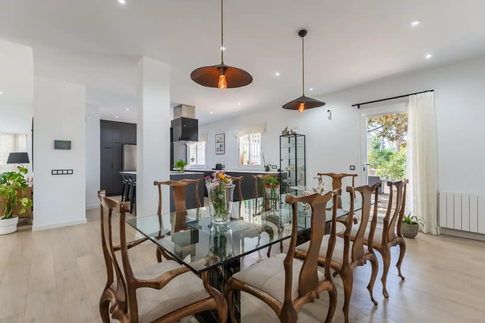 Comedor de Casa o chalet en venta en Vilanova del Vallès con Aire acondicionado, Calefacción y Jardín privado