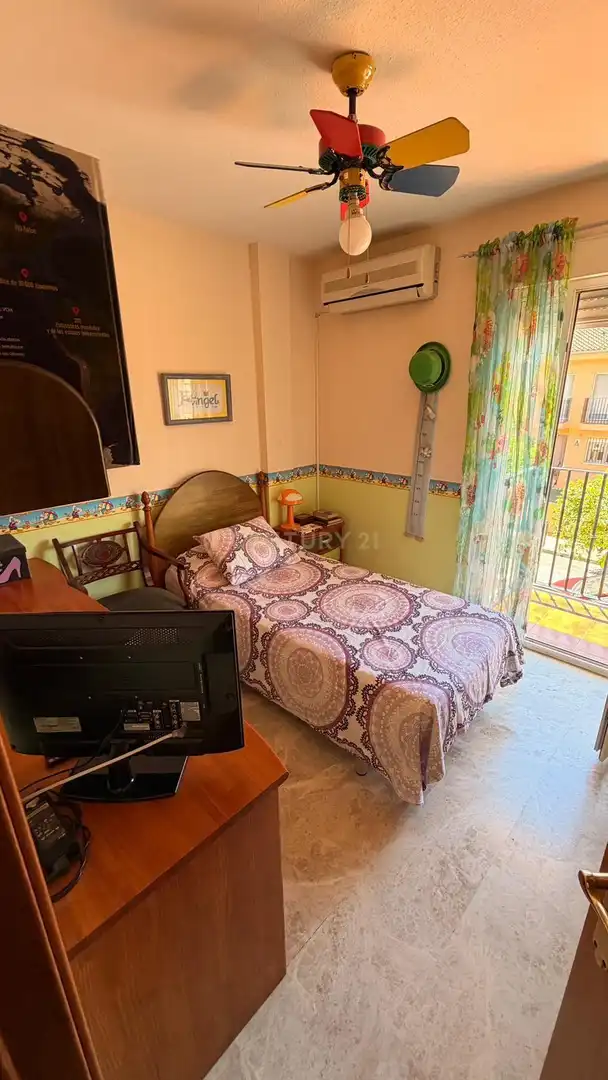 Bedroom of Detached homes for sale in Málaga  with Air Conditioner, Storage room and Swimming Pool