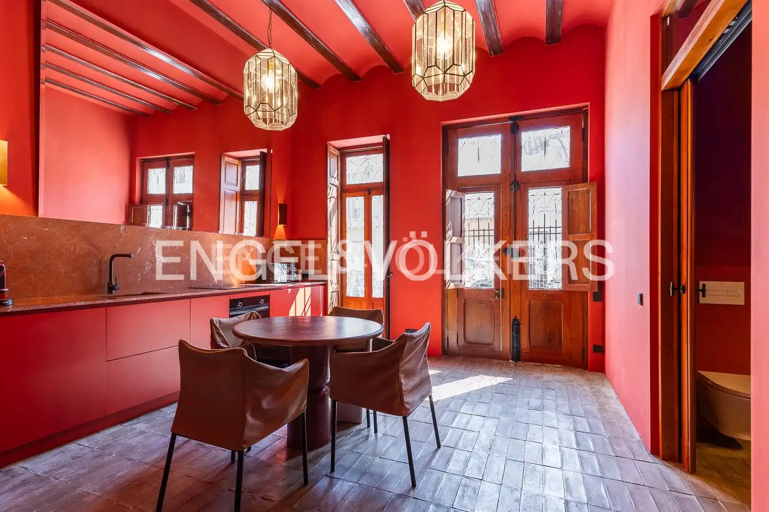 Esszimmer von Wohnungen zum Verkauf in Valencia mit Klimaanlage, Heizung und Terrasse