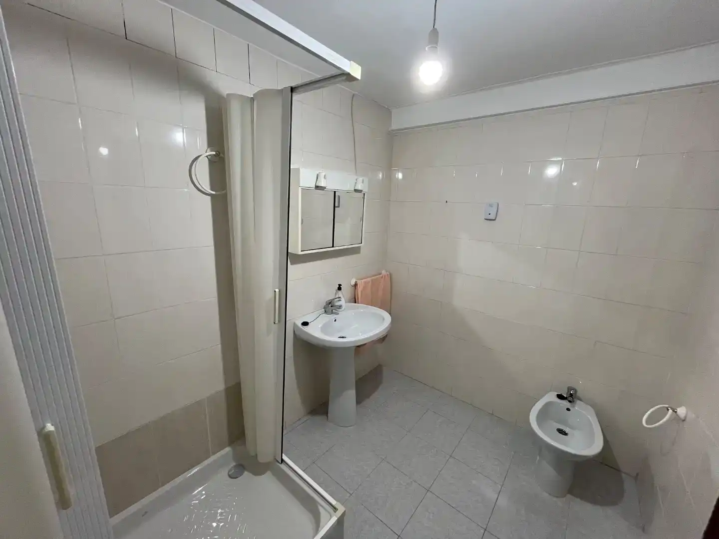 Bany de Dúplex de lloguer en Murcia amb Aire condicionat i Moblat