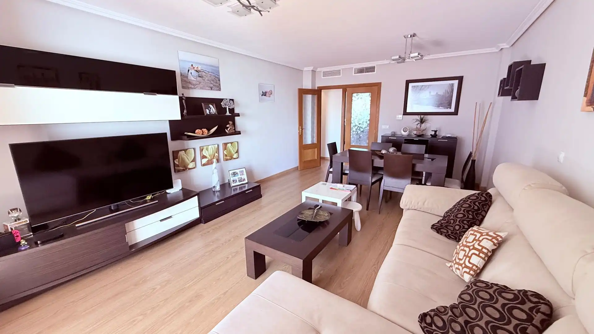 Living room of Flat for sale in La Nucia  with Air Conditioner, Heating and Terrace