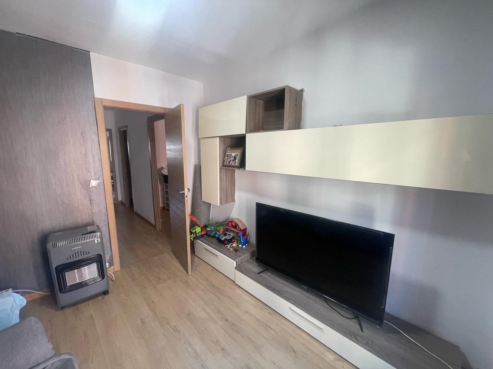 Sala de estar de Piso en venta en Bilbao  con Amueblado y Balcón