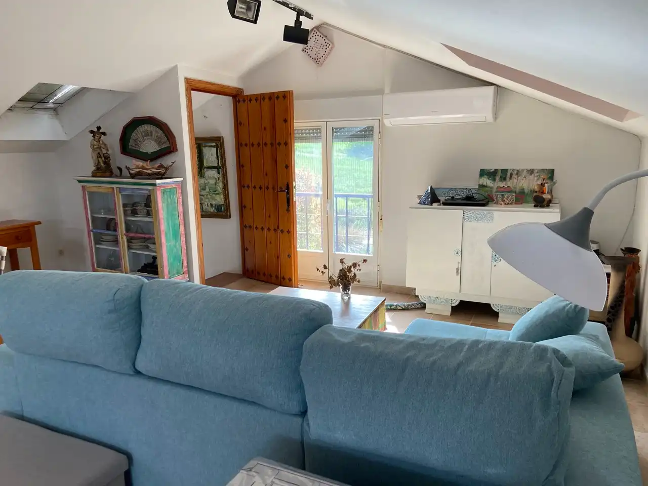 Sala de estar de Casa o chalet en venta en Corral de Calatrava con Aire acondicionado, Calefacción y Jardín privado