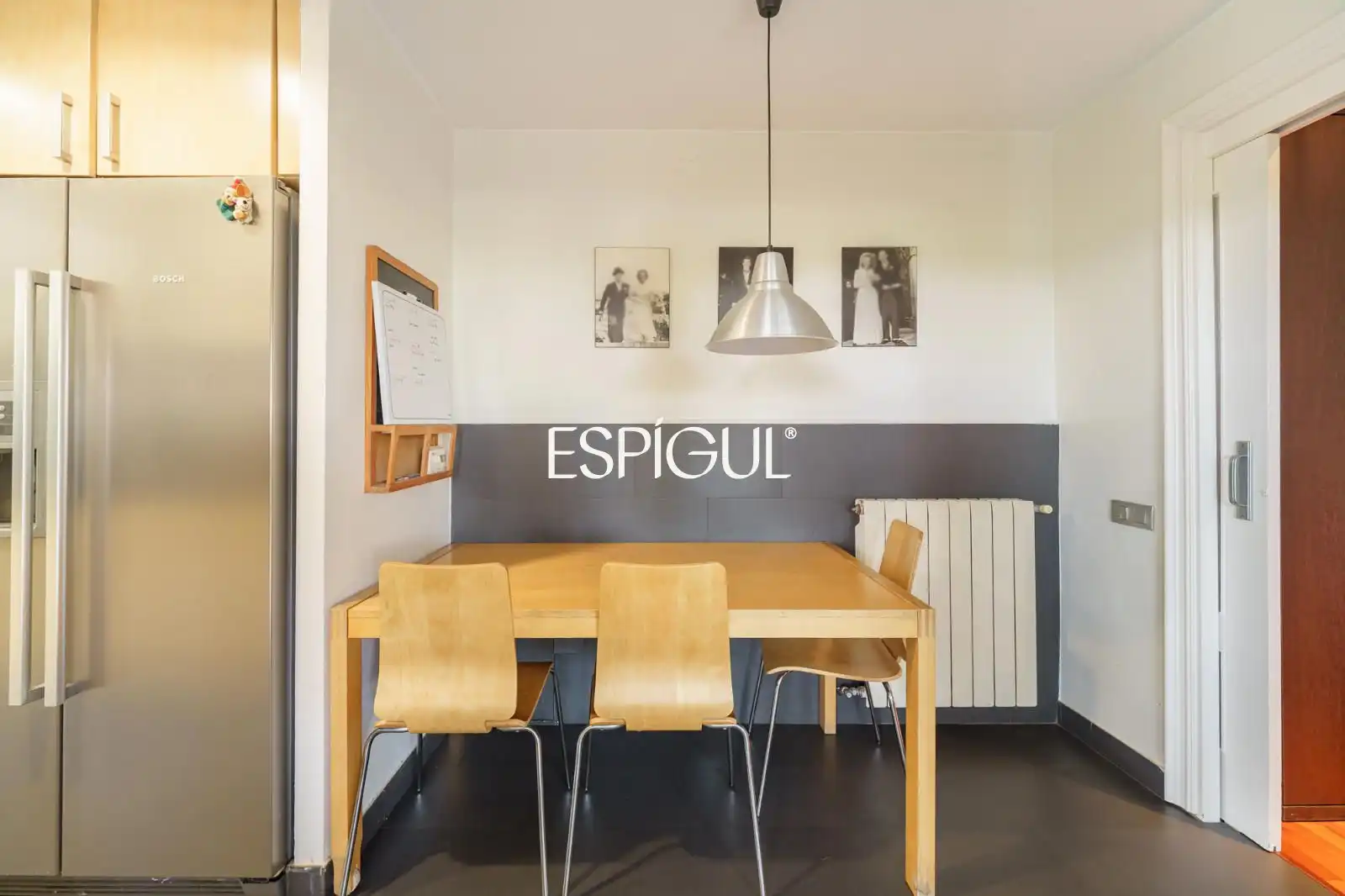 Dining room of Houses for sale in Sant Cugat del Vallès  with Air Conditioner, Heating and Parquet flooring