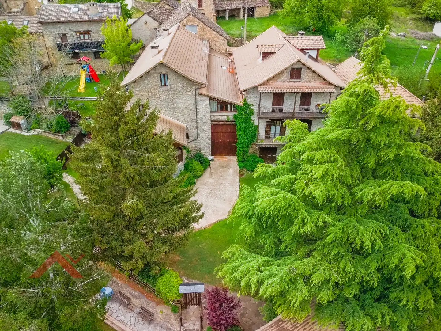 Vista exterior de Casa o chalet en venta en Fiscal con Aire acondicionado, Calefacción y Jardín privado