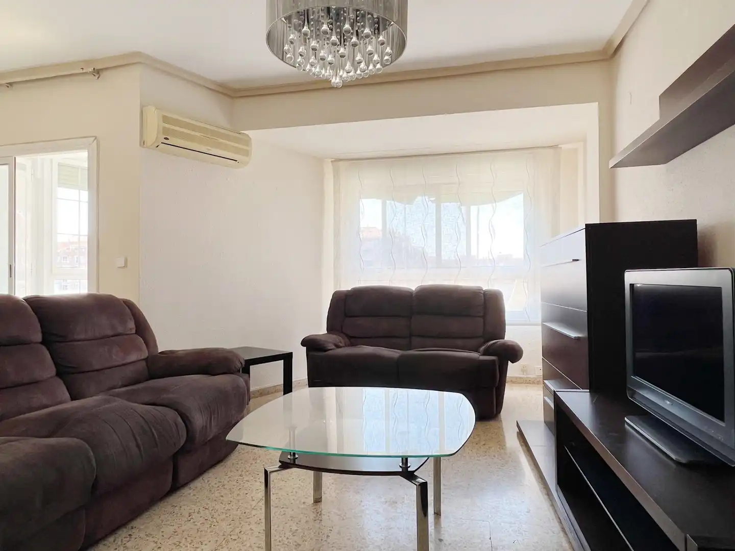 Wohnzimmer von Wohnung zum Verkauf in  Valencia Capital mit Klimaanlage, Heizung und Terrasse