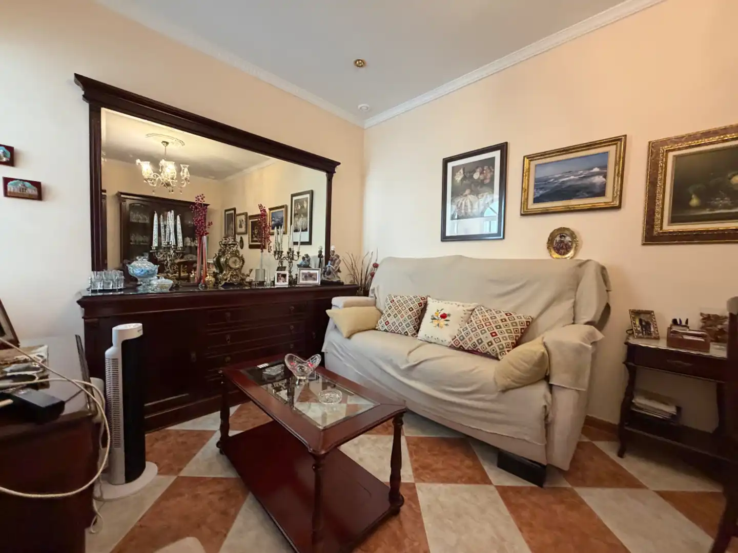 Living room of Flat for sale in Centro Histórico