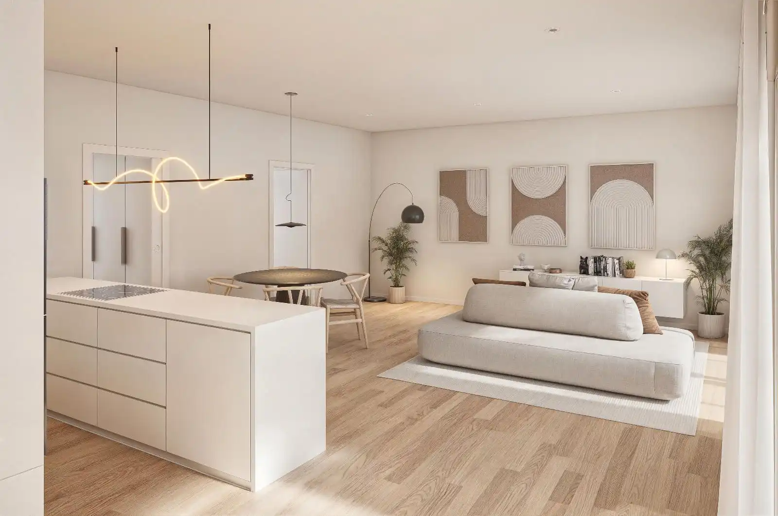 Living room of Flat for sale in Castell d'Aro, Platja d'Aro i s'Agaró  with Heating, Terrace and Swimming Pool
