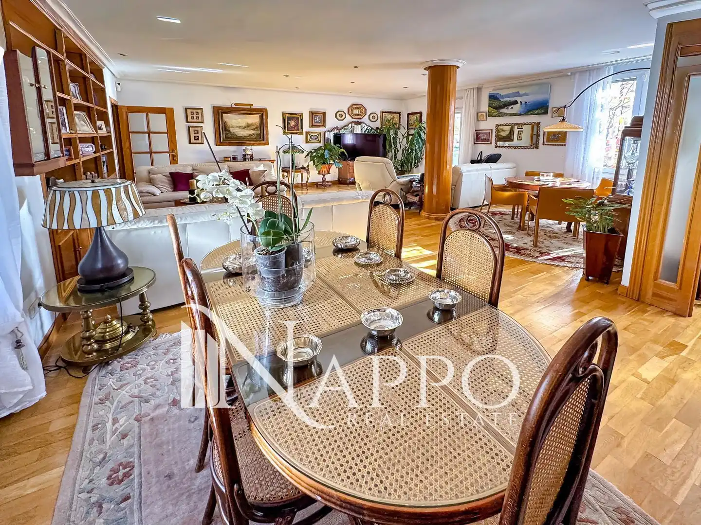 Dining room of Attic for sale in Madrid  with Air Conditioner, Heating and Parquet flooring