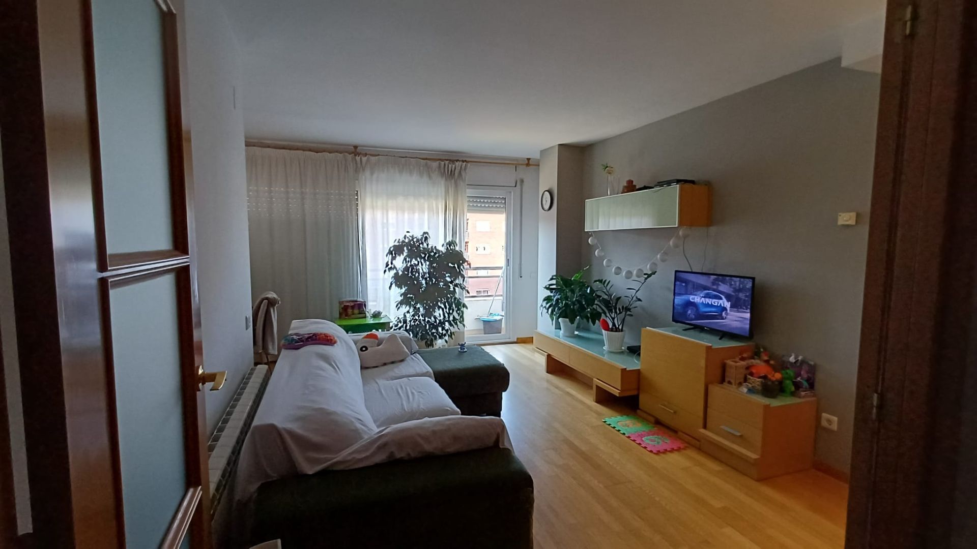 Wohnzimmer von Wohnungen zum Verkauf in  Lleida Capital mit Klimaanlage und Heizung