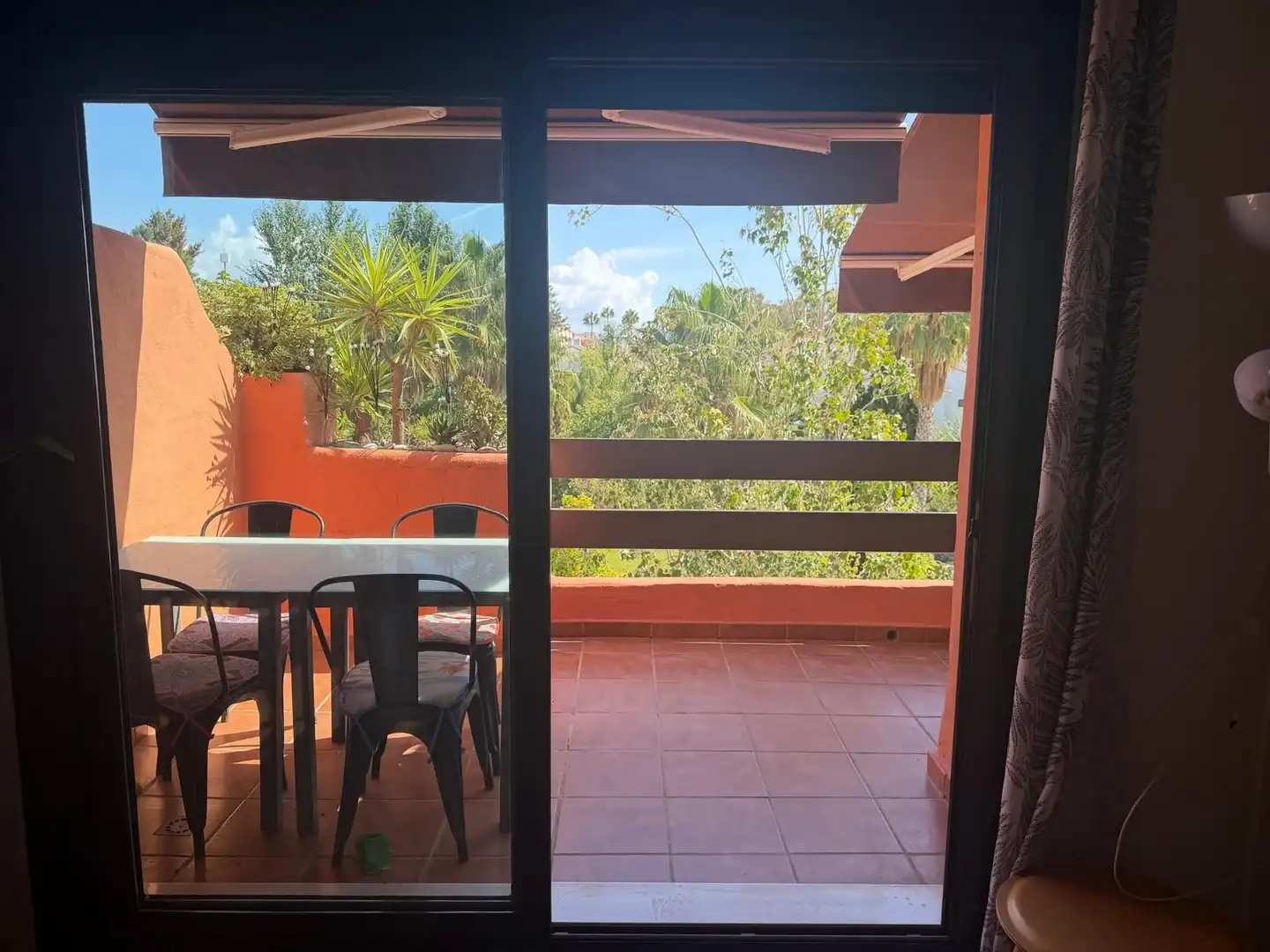 Terrasse von Wohnungen zur Miete in Estepona Pueblo