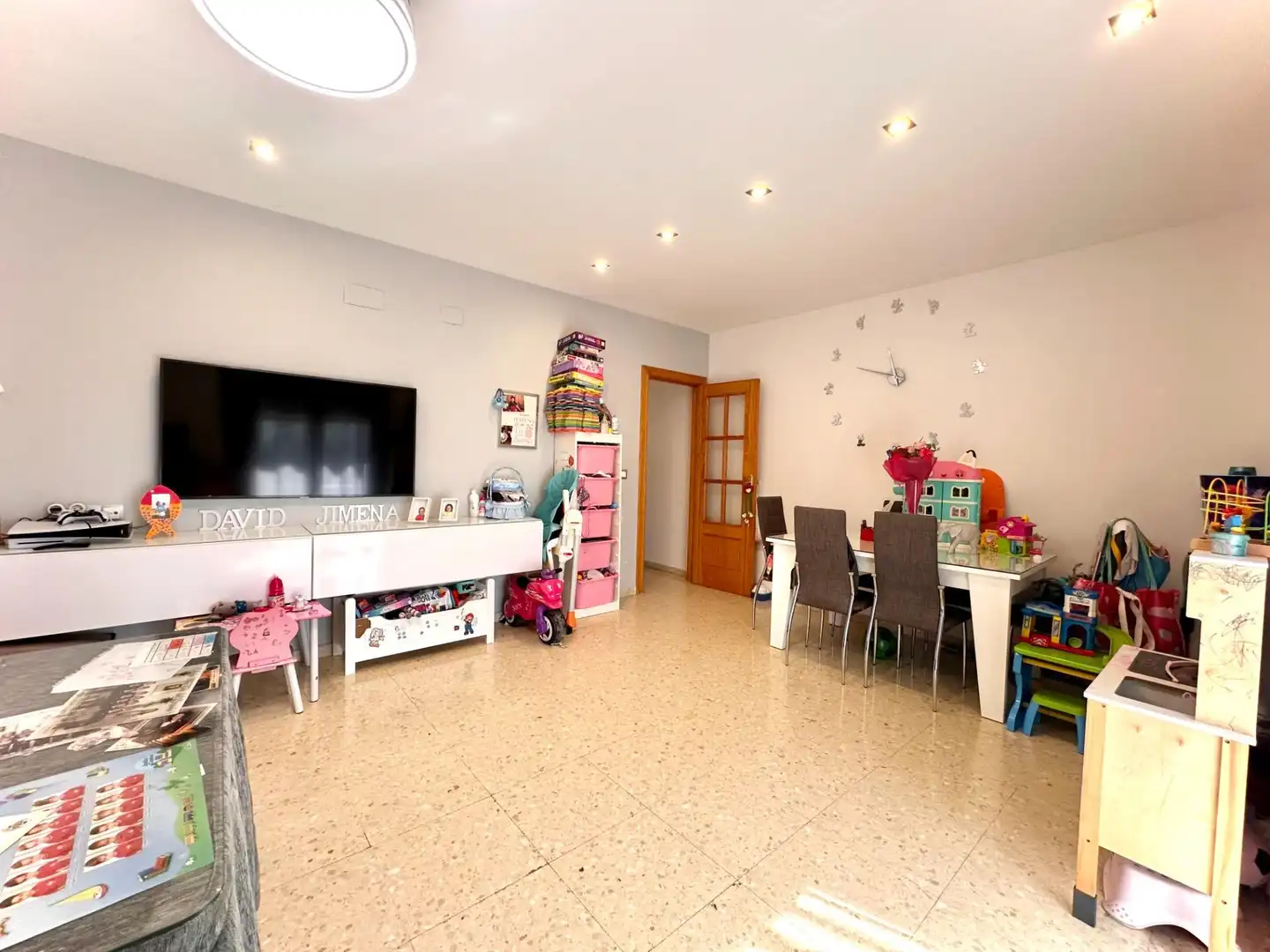 Living room of Flat for sale in Las Gabias  with Air Conditioner, Storage room and Community pool
