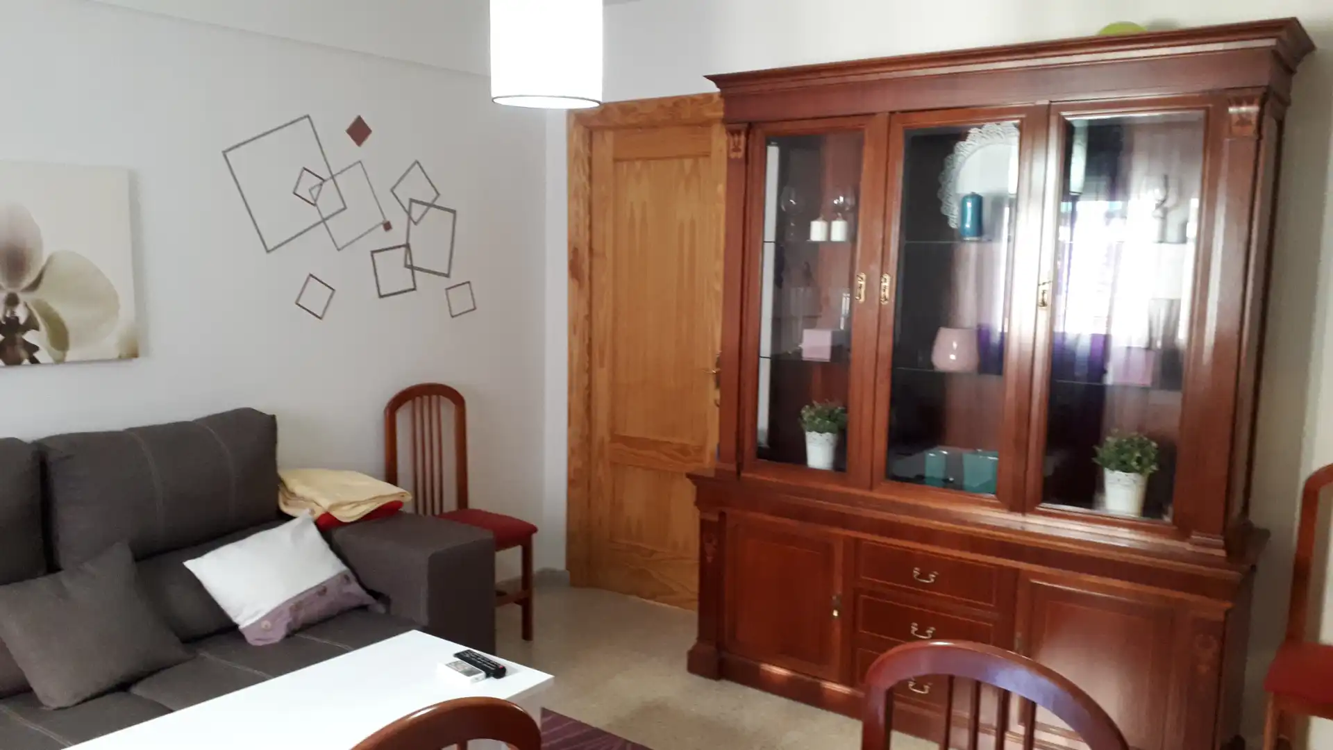Wohnzimmer von Wohnung zur Miete in Granada mit Klimaanlage, Heizung und Möbliert