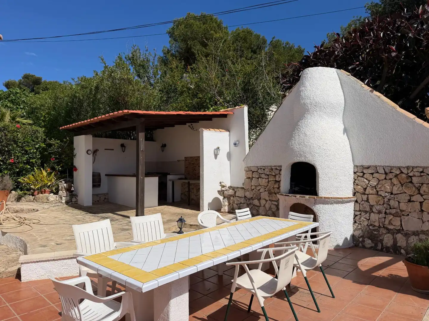 Terrace of Houses for sale in Jávea / Xàbia  with Private garden, Terrace and Swimming Pool