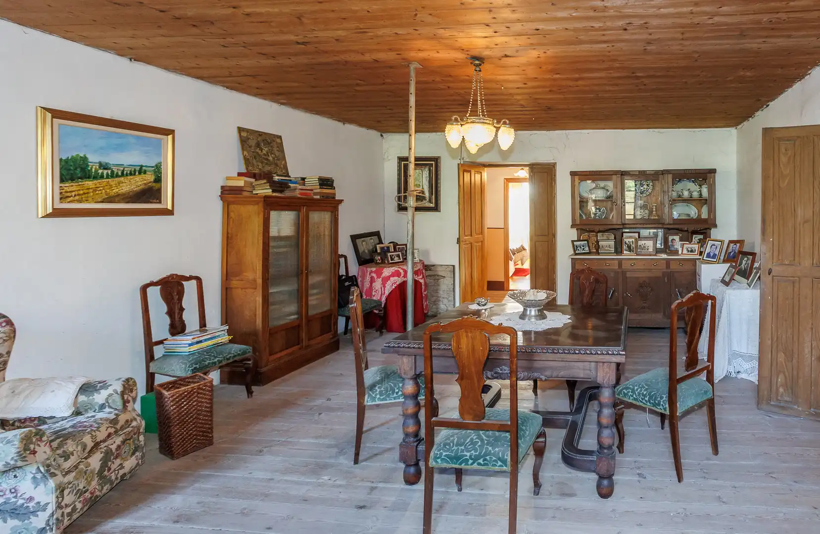 Comedor de Casa o chalet en venta en Lugo con Jardín privado, Terraza y Amueblado