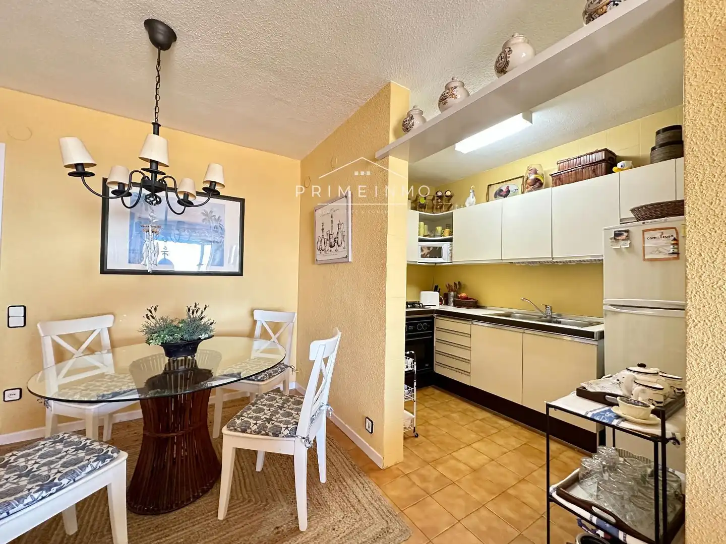Küche von Dachboden zum Verkauf in L'Ametlla de Mar  mit Terrasse, Abstellraum und Schwimmbad