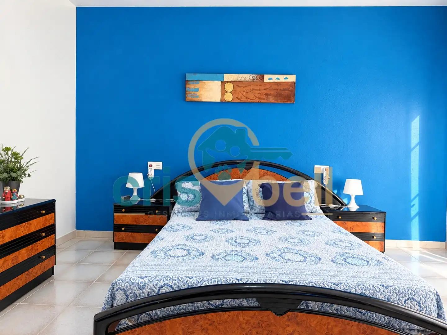 Bedroom of Flat for sale in Pedanías Centro