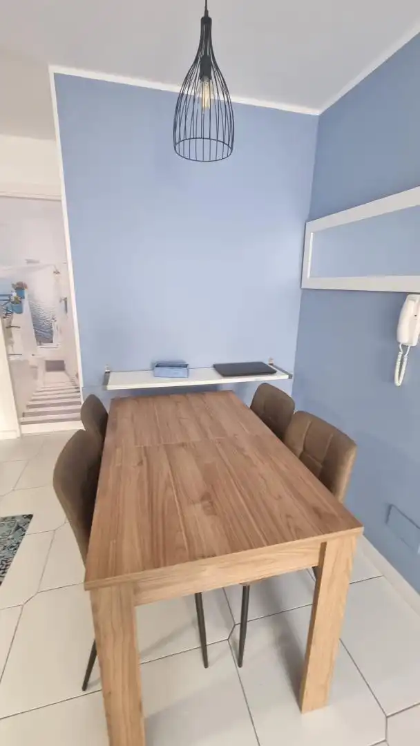 Menjador de Apartament de lloguer en Sant Pere de Ribes amb Moblat, Microones i TV