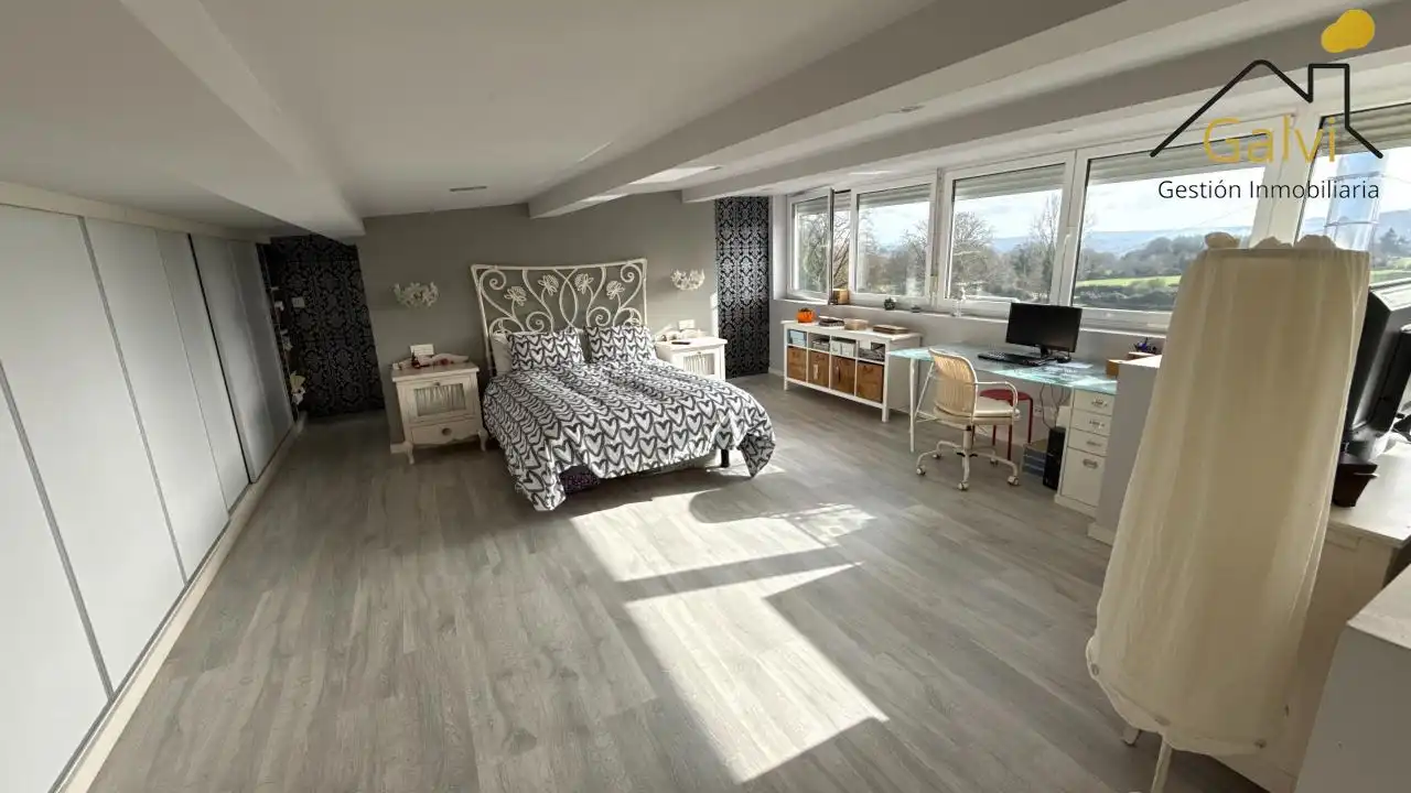 Habitación de Casa o chalet en venta en Lugo con Calefacción, Jardín privado y Terraza