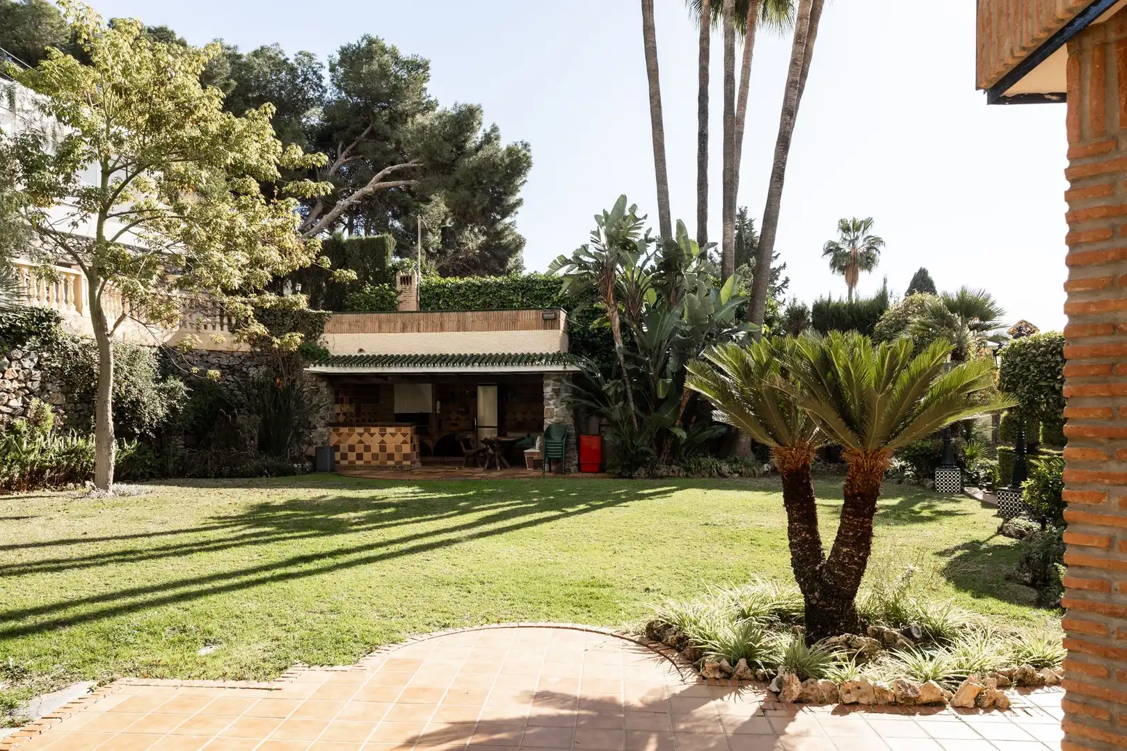 Jardí de Casa o xalet en venda en Málaga amb Terrassa i Balcó