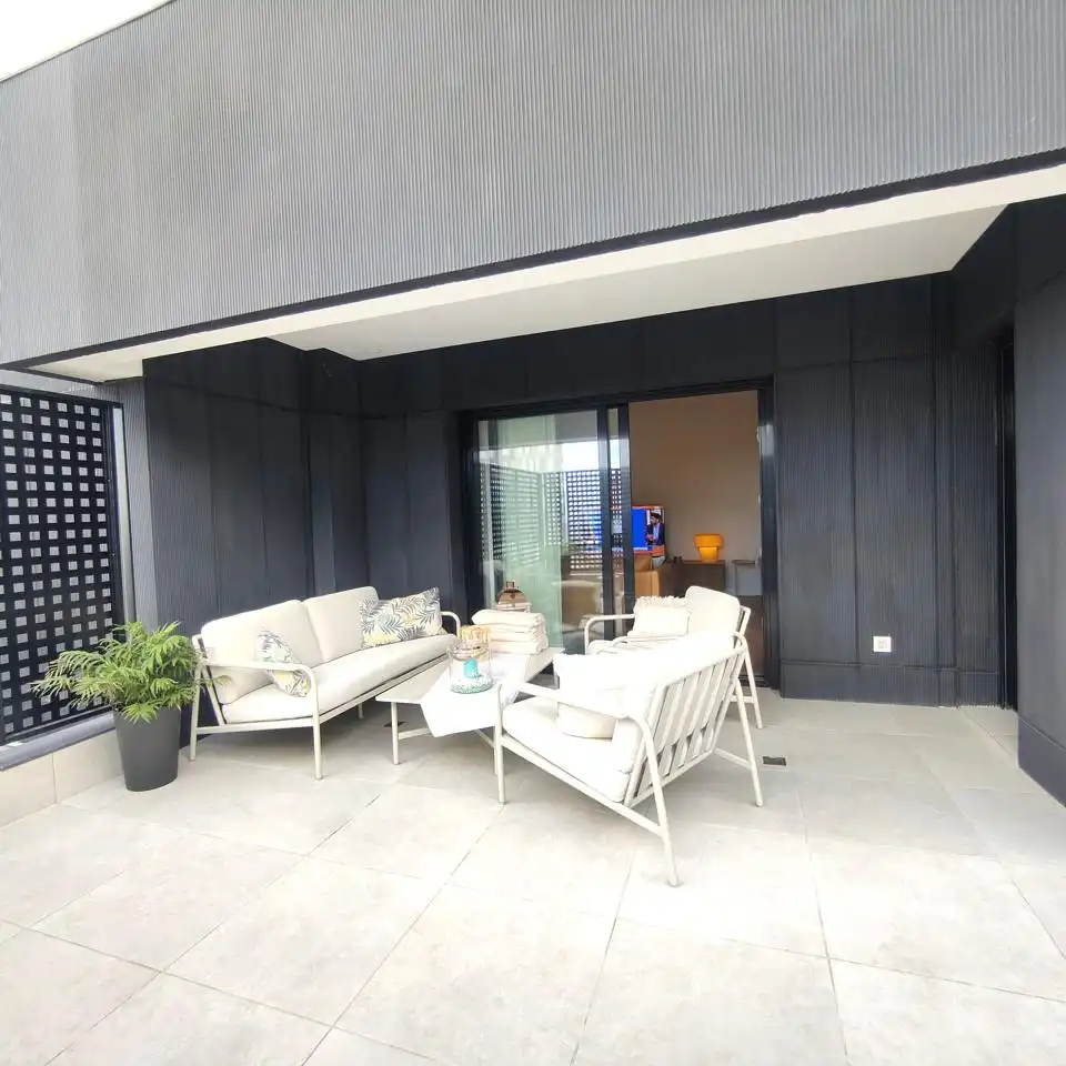 Terrasse von Wohnungen zur Miete in Ciudad Alta