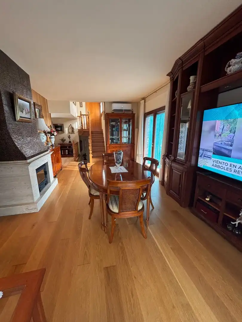 Dining room of Houses for sale in Santa Susanna  with Air Conditioner, Private garden and Terrace