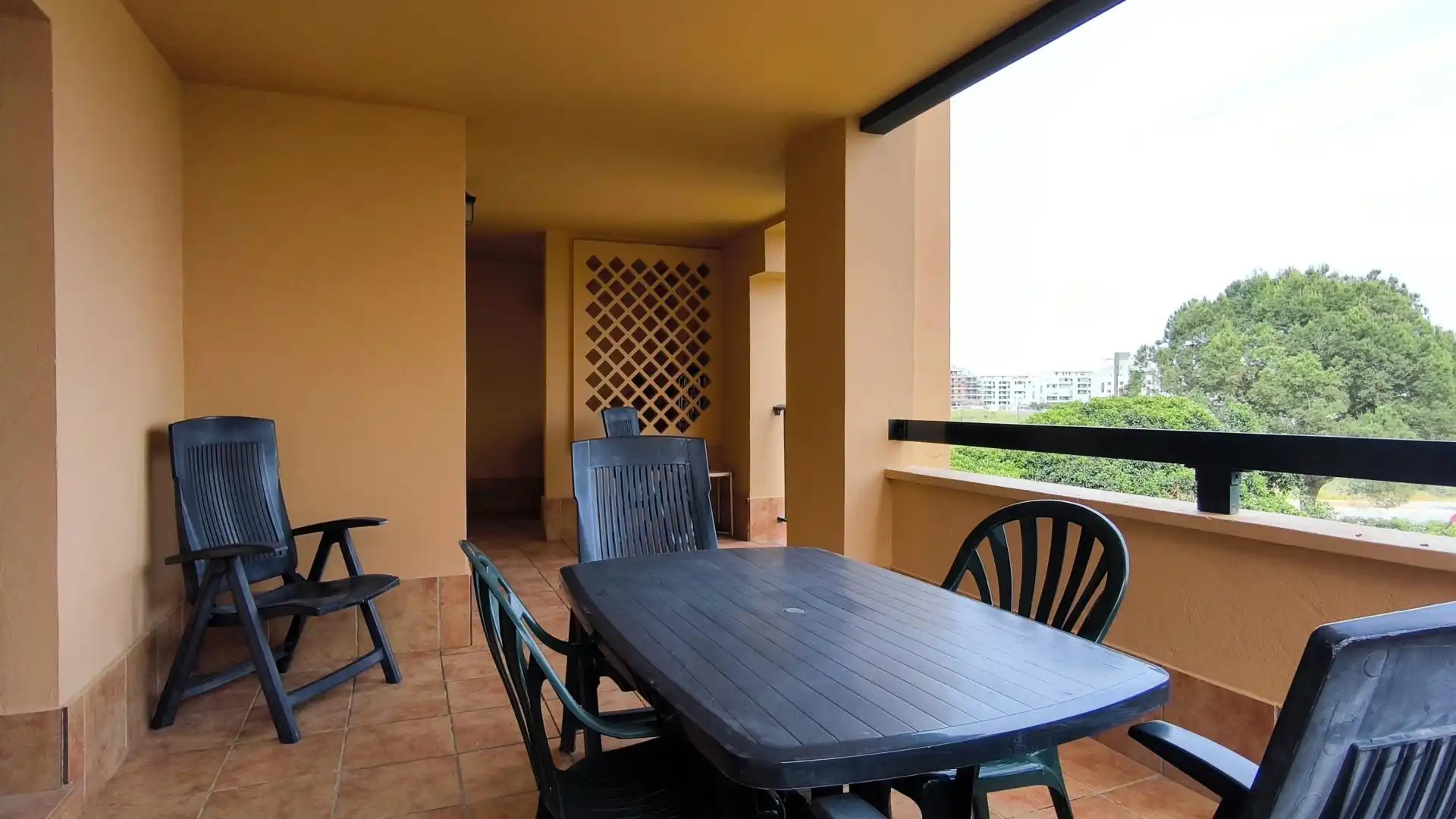 Terraza de Apartamento de alquiler en Ayamonte con Terraza, Amueblado y Piscina comunitaria