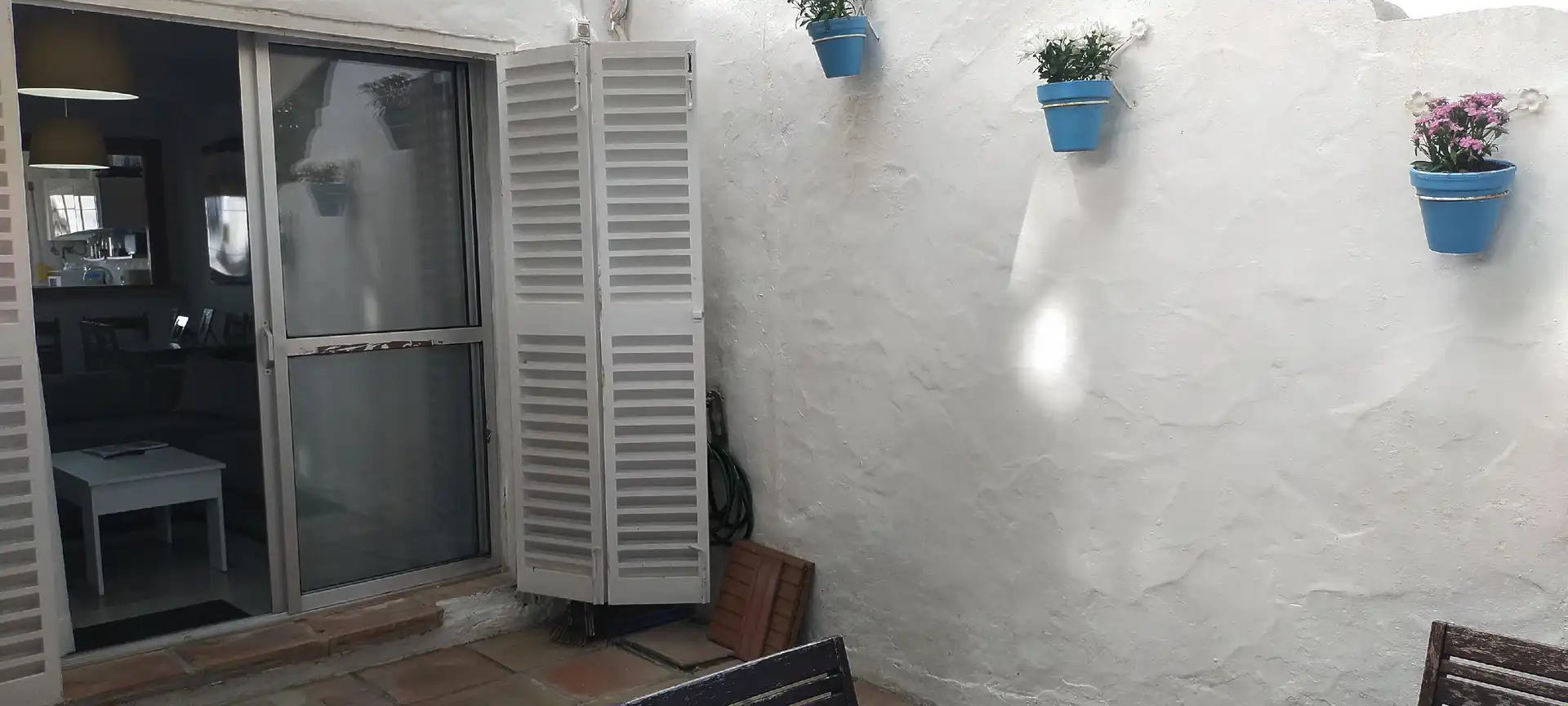 Terrassa de Casa adosada en venda en El Puerto de Santa María amb Aire condicionat i Traster