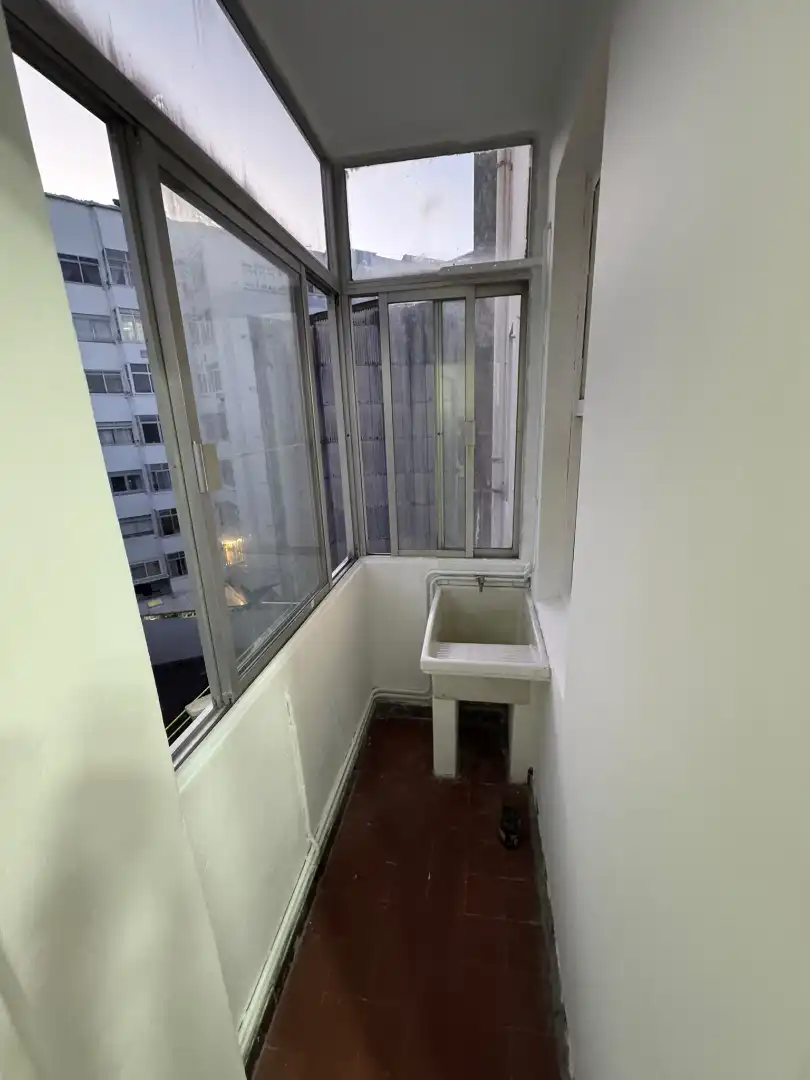Balcony of Flat for sale in Porta Nova