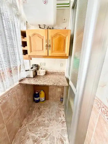 Cuina de Pis en venda en Málaga amb Aire condicionat, Terrassa i Moblat