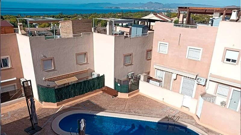 Swimming pool of Flat for sale in Cartagena  with Heating, Oven and Community pool