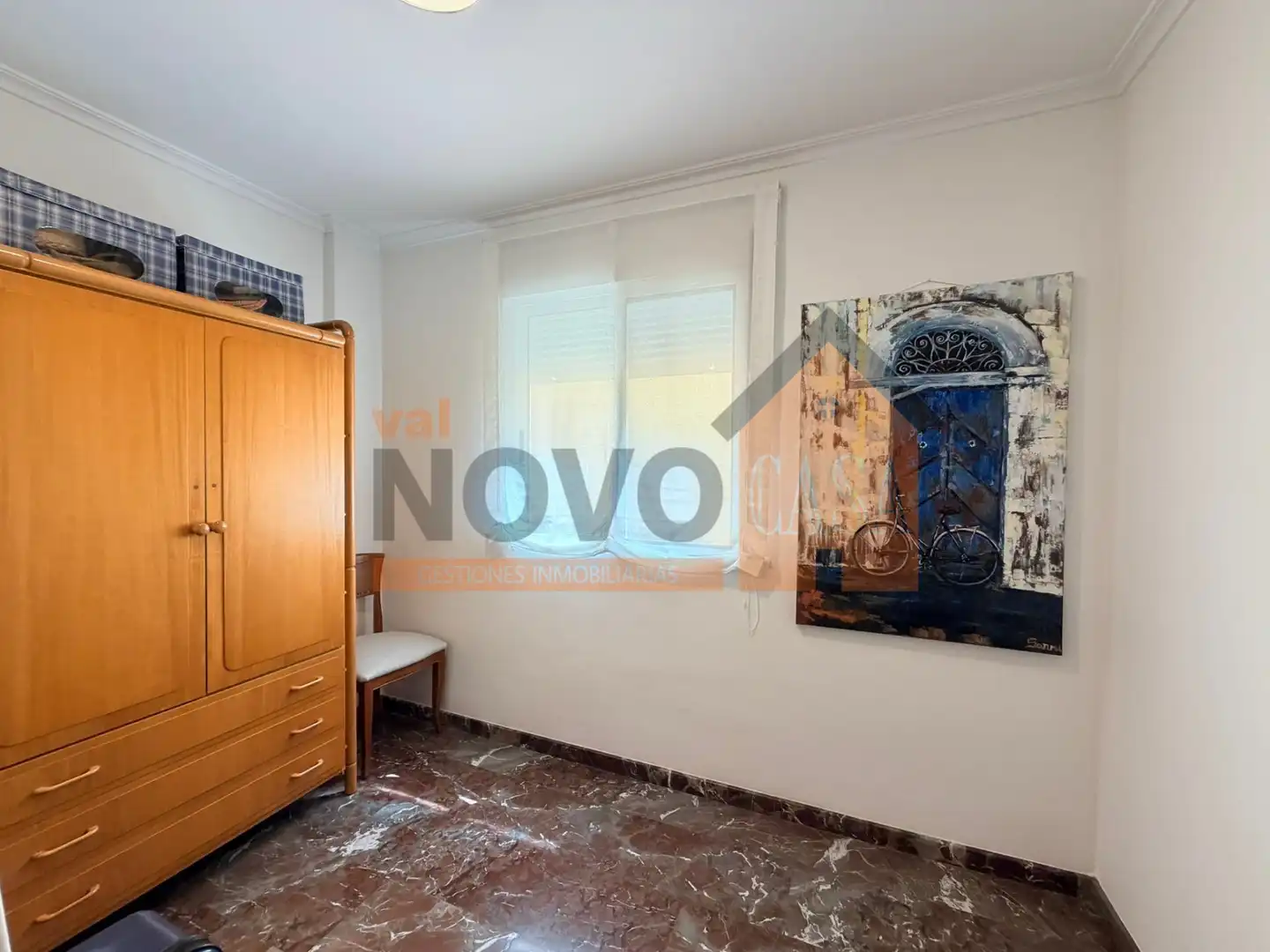 Dormitori de Casa adosada de lloguer en Alcàsser amb Aire condicionat, Traster i Moblat