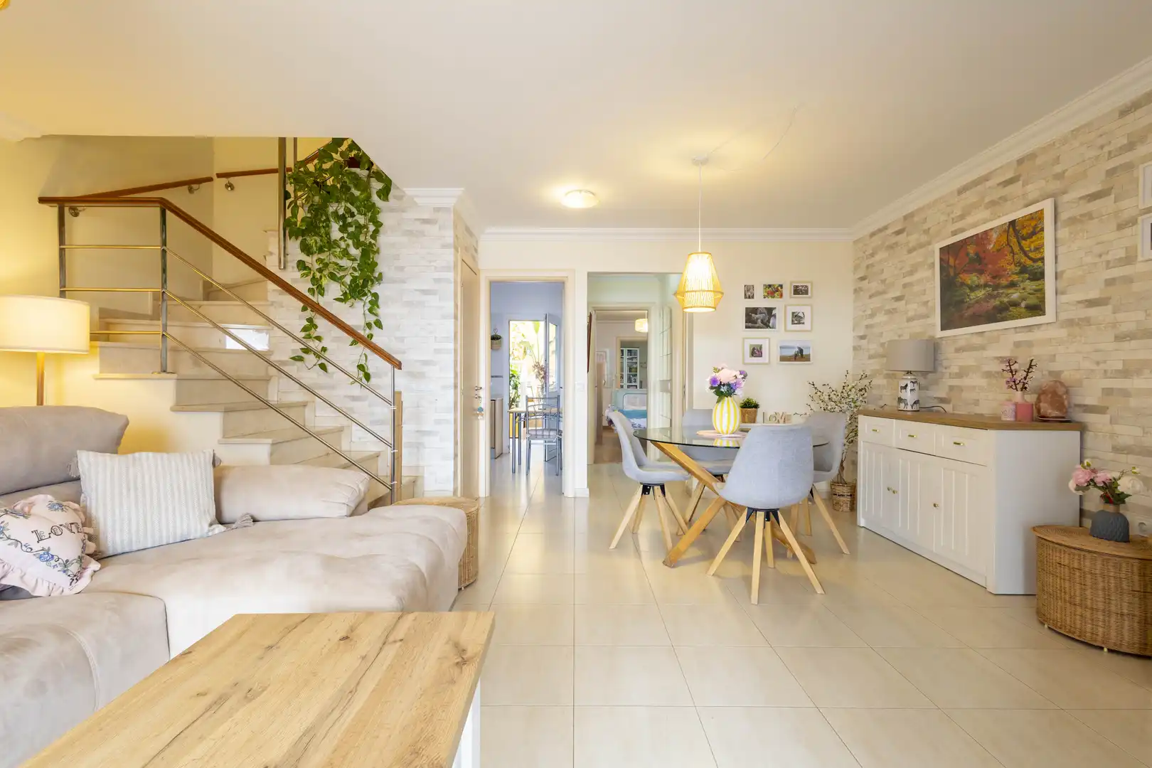 Menjador de Casa adosada en venda en  Santa Cruz de Tenerife Capital amb Terrassa