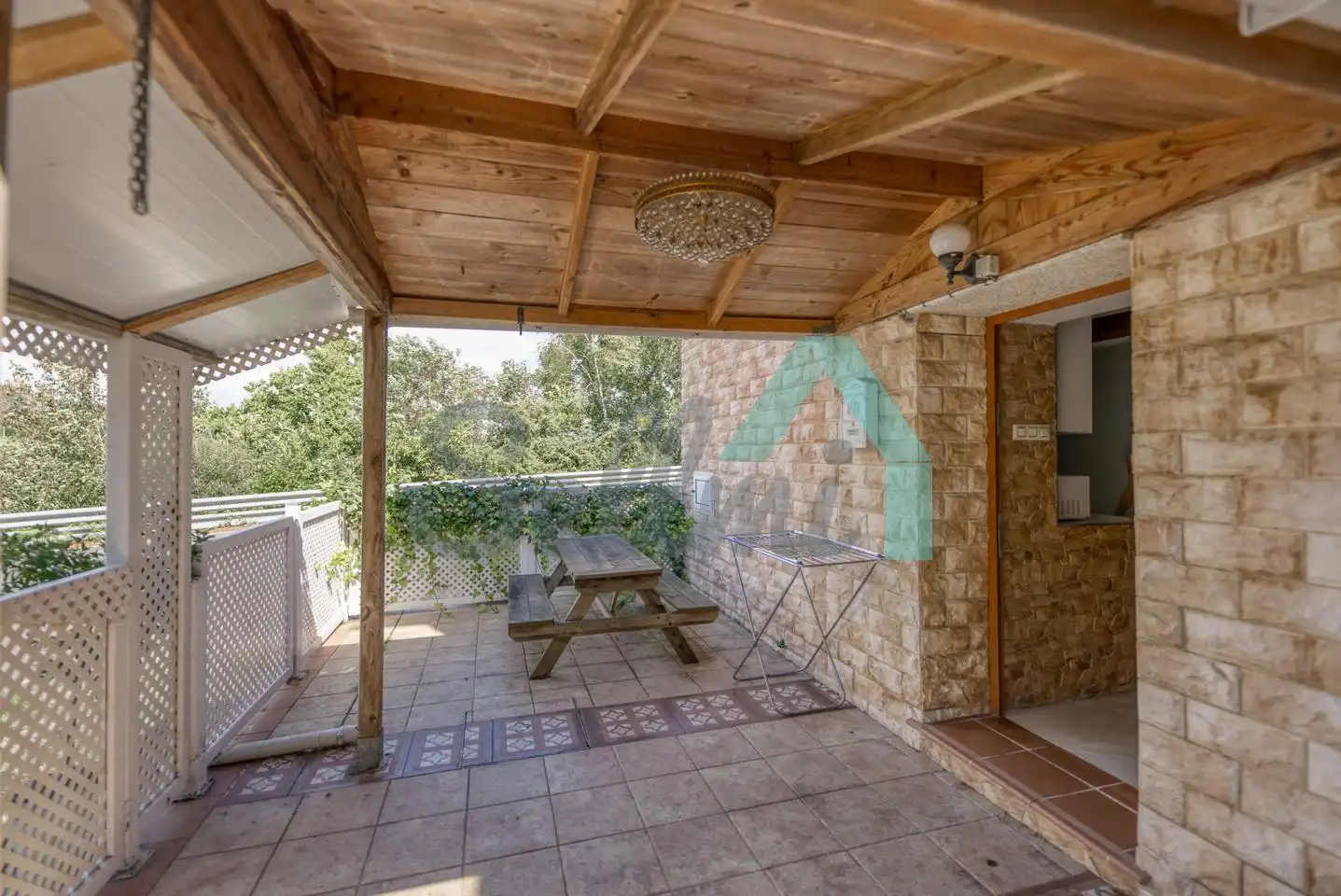 Terrace of Houses for sale in Coaña  with Heating, Terrace and Furnished