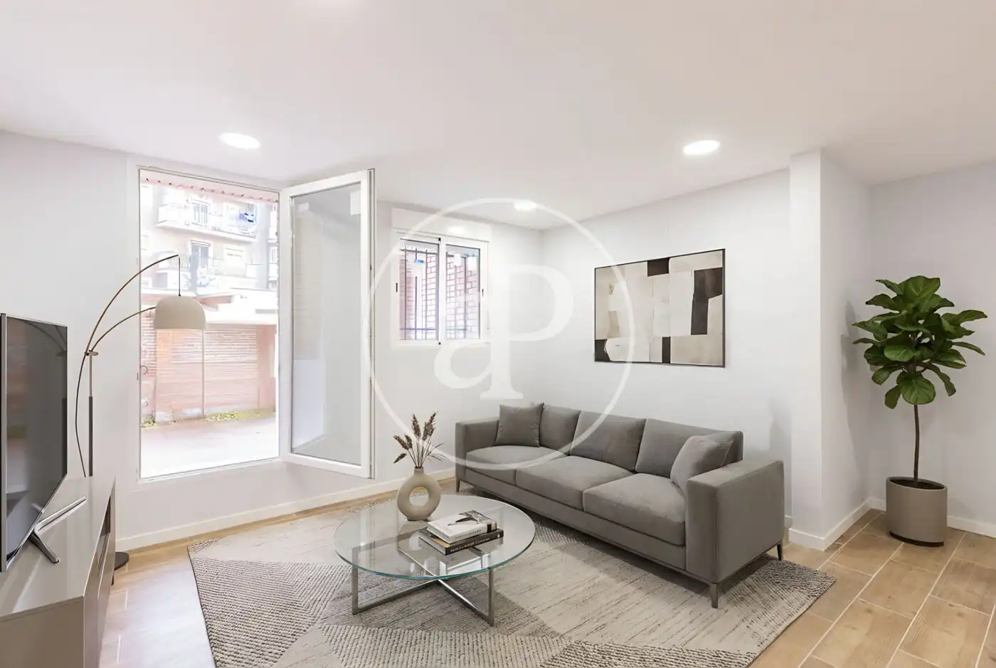 Sala d'estar de Loft en venda en Alcobendas amb Calefacció i Terrassa