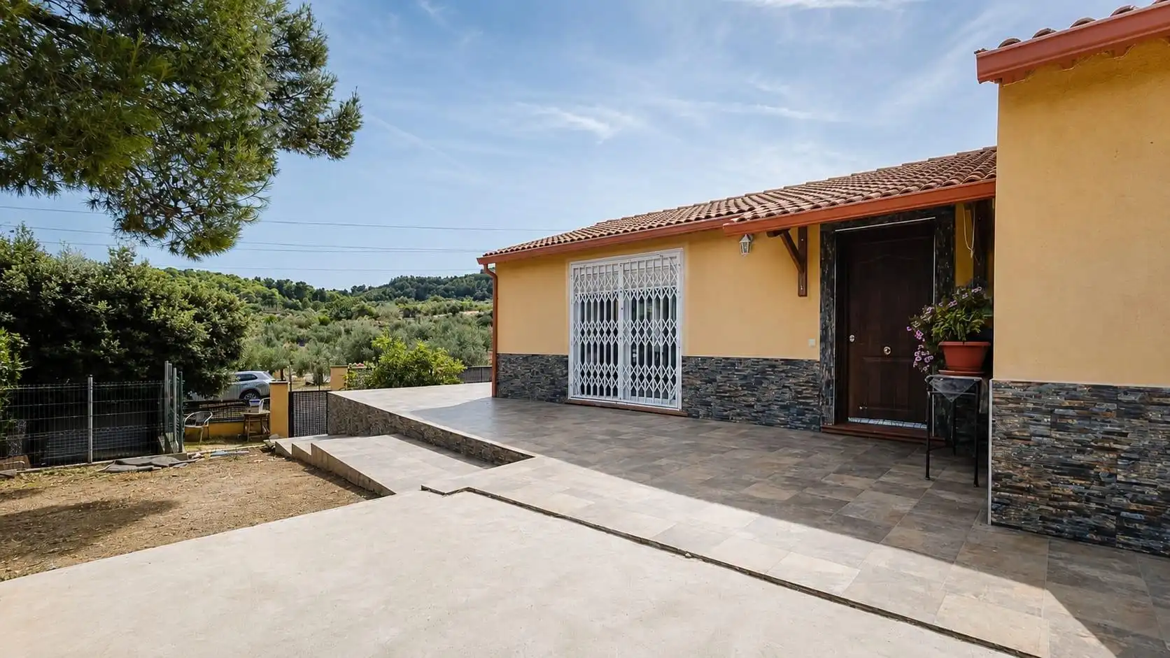 Vista exterior de Casa o chalet en venta en Riudecanyes con Calefacción, Jardín privado y Terraza