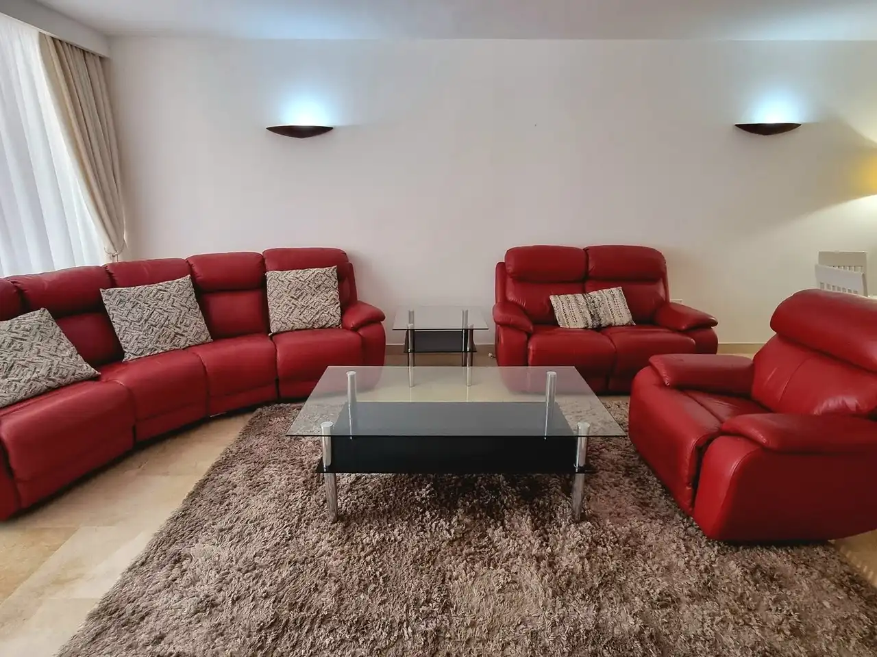 Sala de estar de Apartamento en venta en Mijas con Aire acondicionado, Terraza y Piscina