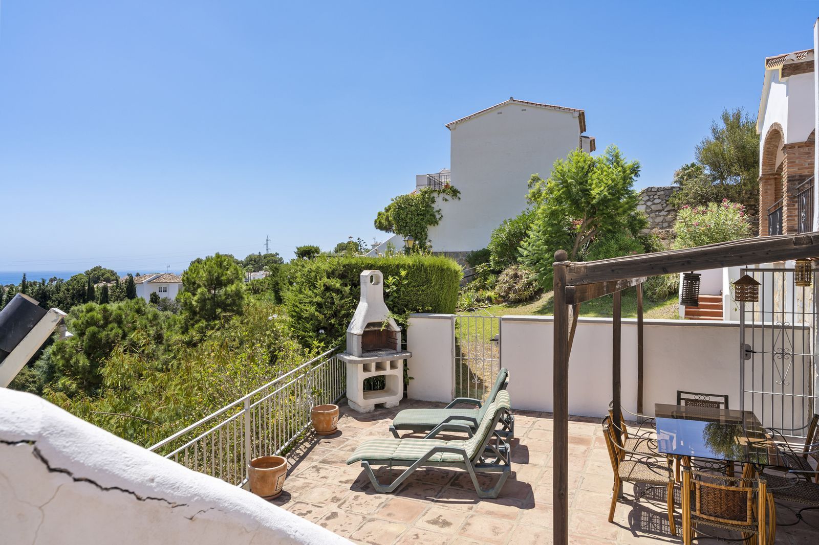 Garden of House or chalet for sale in Mijas  with Air Conditioner, Terrace and Storage room