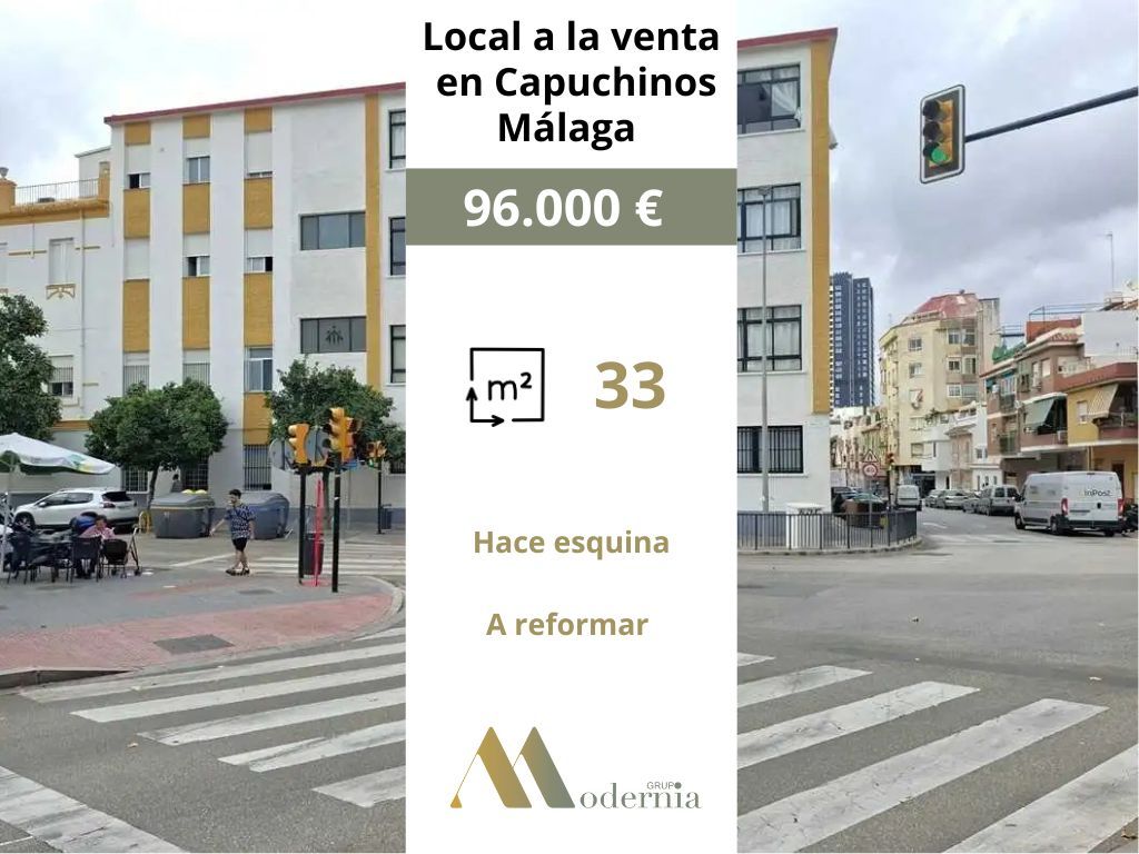Exterior view of Premises for sale in Málaga Capital