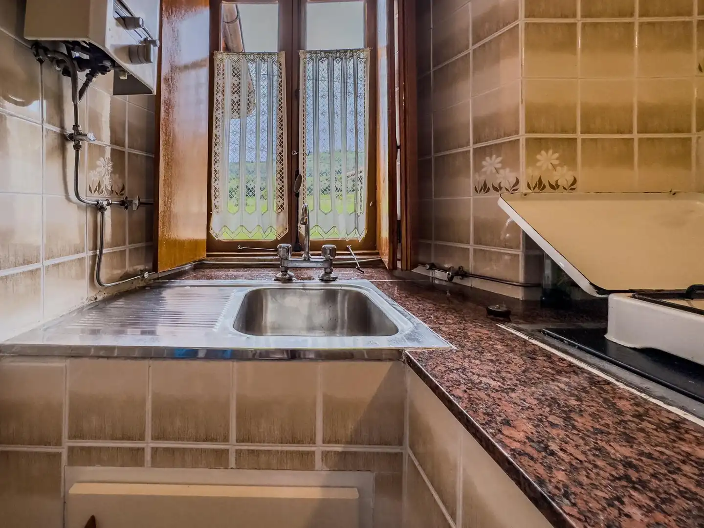 Cocina de Casa adosada en venta en Solórzano con Jardín privado y Balcón