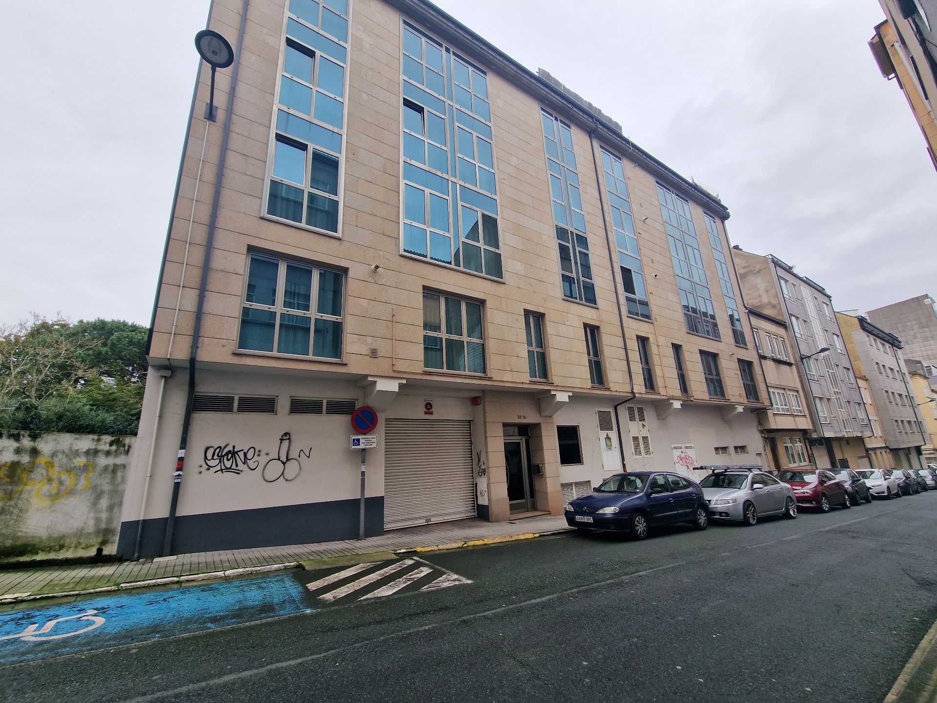 Vista exterior de Pis en venda en Ferrol amb Calefacció i Terrassa